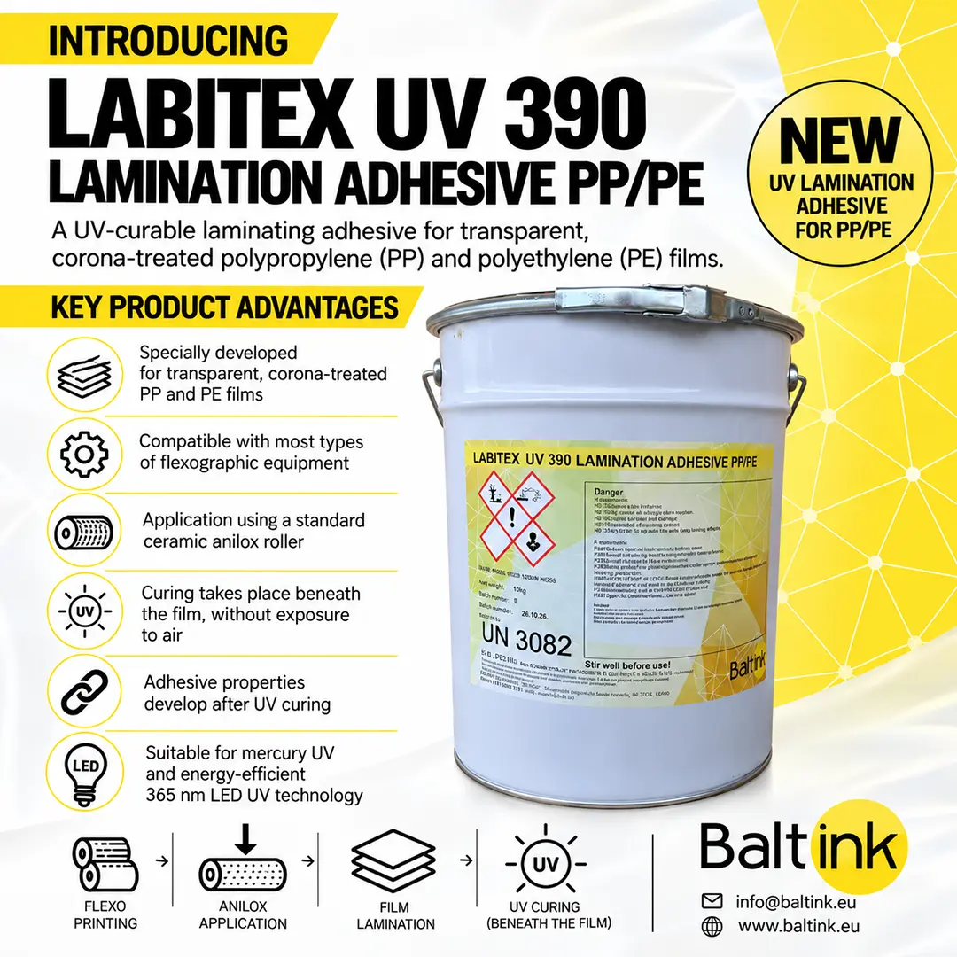 Labitex UV 390 Adhesive Brochure