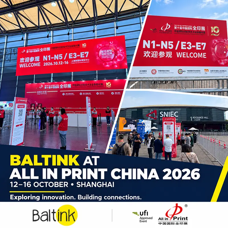 Post Baltink at All in Print China 2026
